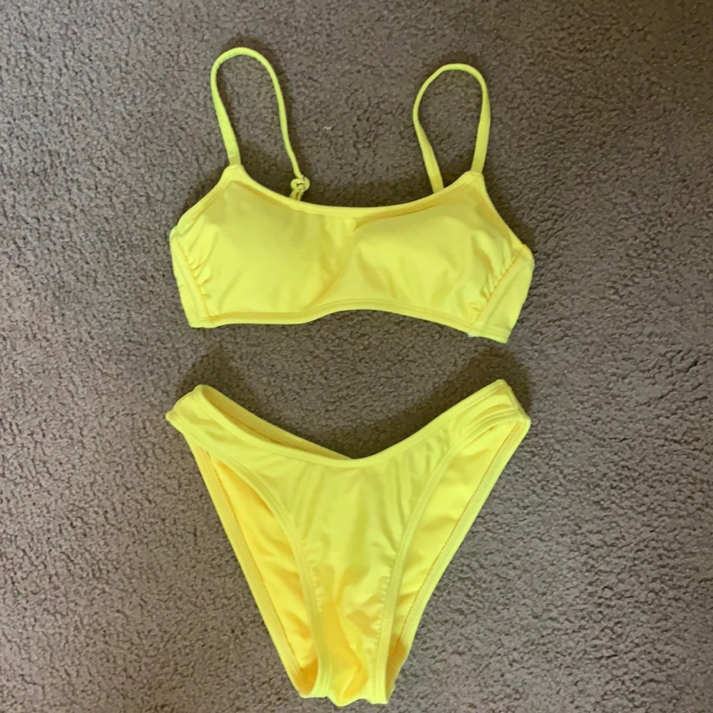 Xhilaration target brand yellow bikini